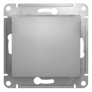 Переключатель проходной 1-кл. СП Glossa 10А IP20 (сх. 6) 10AX механизм алюм. SE GSL000361 GSL000361