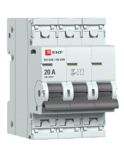 Выкл. нагрузки 3P 20А ВН-63N EKF PROxima S63320