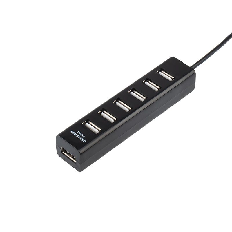 Разветвитель USB на 7 портов черный REXANT - Фото 4