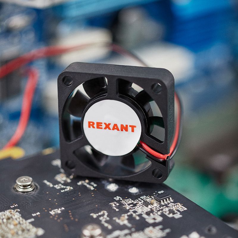 Вентилятор RQD 4010MS, DC 12В REXANT - Фото 2