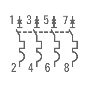 Автоматический выключатель 4P 16А (C) 4,5kA ВА 47-63 EKF PROxima - Фото 2