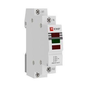 Индикатор фаз ЛСФ-47 тип 2 (ширина 1 модуль) EKF PROxima mdla-47-3f-2-pro