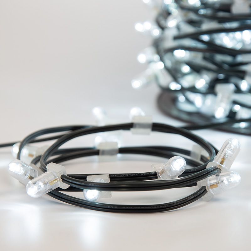 Гирлянда LED ClipLight 12V 150 мм, цвет диодов Белый - Фото 2