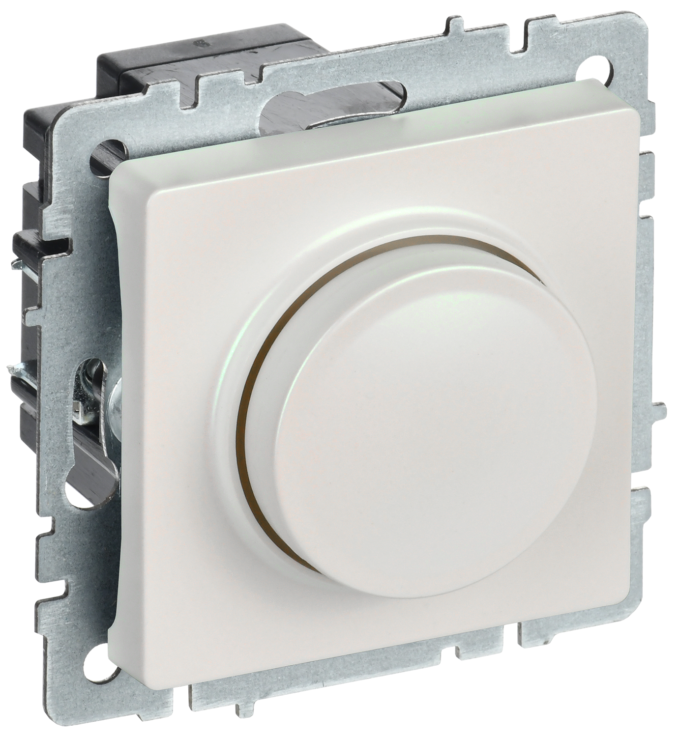 BRITE Светорегулятор поворотно-нажимной 600Вт СС10-1-0-БрЖ жемчуг IEK BR-D20-0600-K36