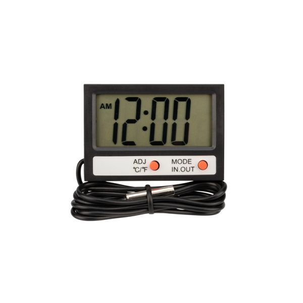 Термометр электронный комнатно-уличный с часами REXANT - Фото 7