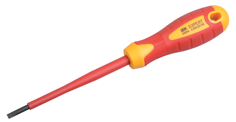 Отвертка крестовая EXPERT Pz1х80мм 1000В IEK