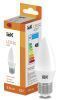 Лампа светодиодная "Свеча-C37" 5 Вт 400lm 3000K E27 IEK (ЭФ) LL-I-C37-5-230-30-E27