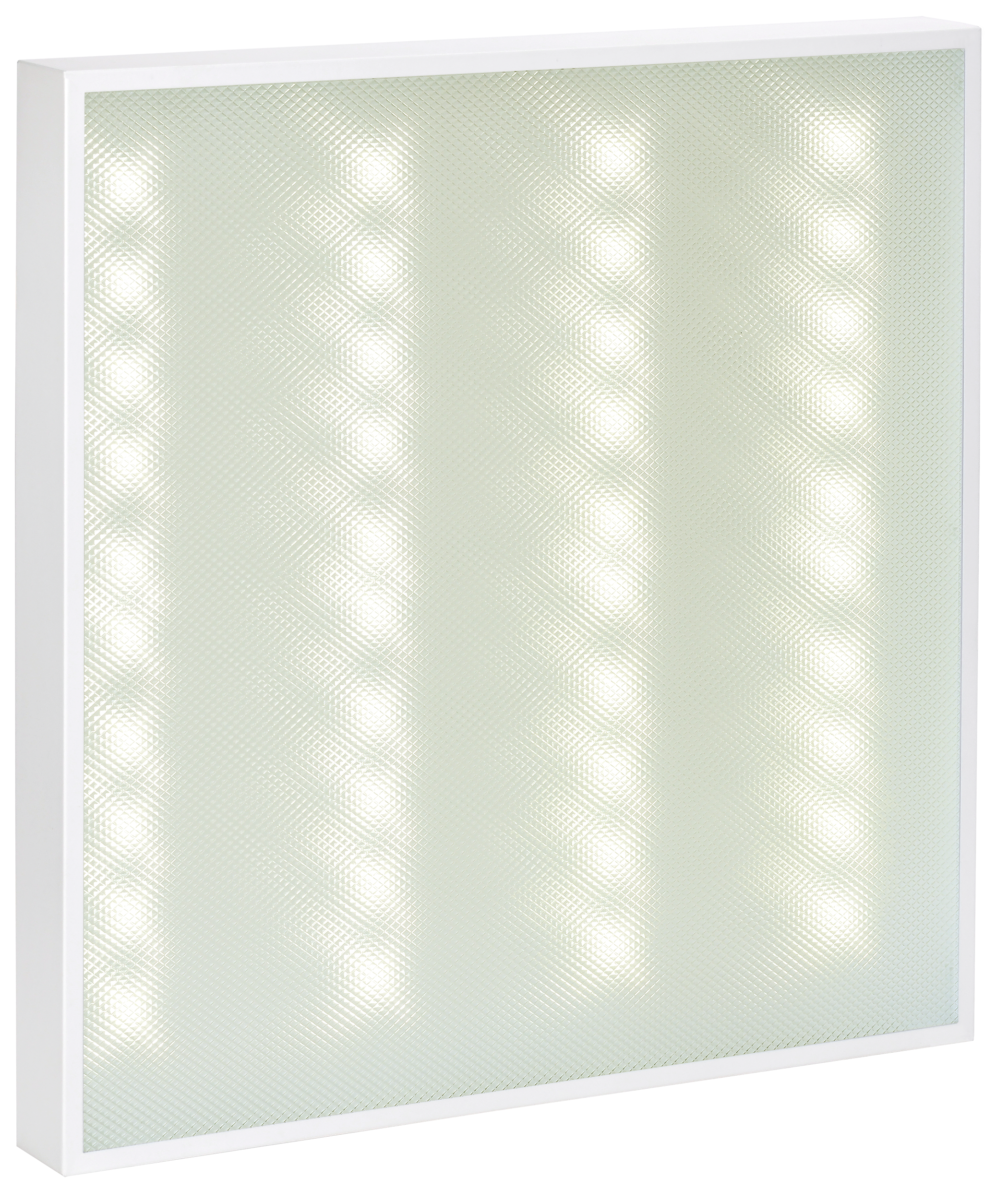 LIGHTING PRO Светильник светодиодный ДВО 1001 45Вт 3000К IP40 595х595мм призма IEK - Фото 4