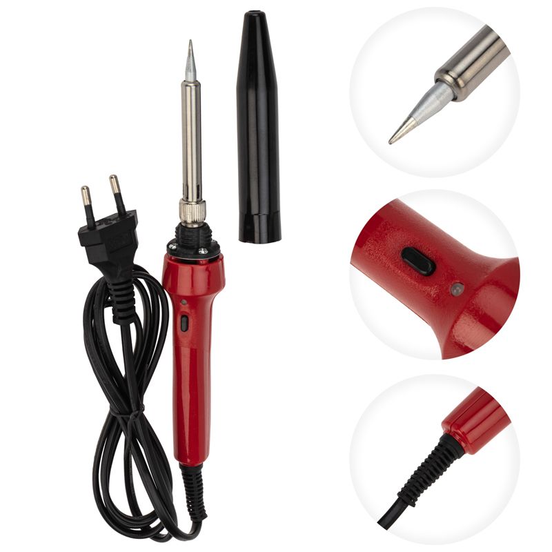 Паяльник двухрежимный с керам. нагревателем, 30/70Вт, 230В, блистер REXANT - Фото 3