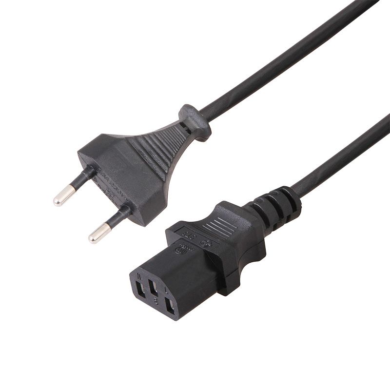 Шнур сетевой, вилка - евроразъем С13, кабель 2x0,75 мм², длина 1,8 метра (PE пакет) REXANT 11-1141