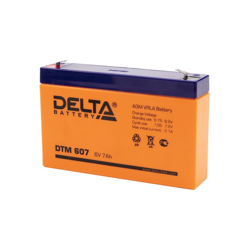 Батарея аккумуляторная 6В, 7Ач, 1 штука 30-6070-4