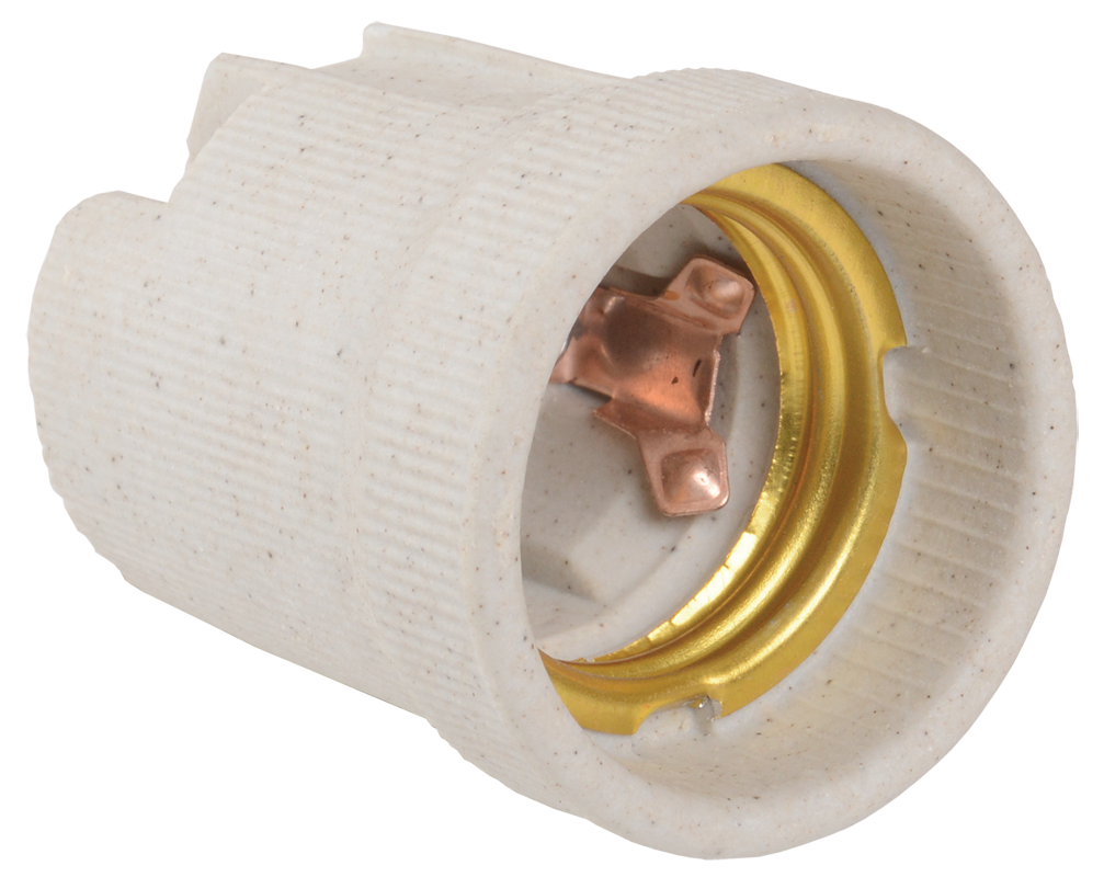 Патрон подвесной Пкр27-04-К43 керамический Е27 (индивидуальный пакет) IEK EPC10-04-02-K01