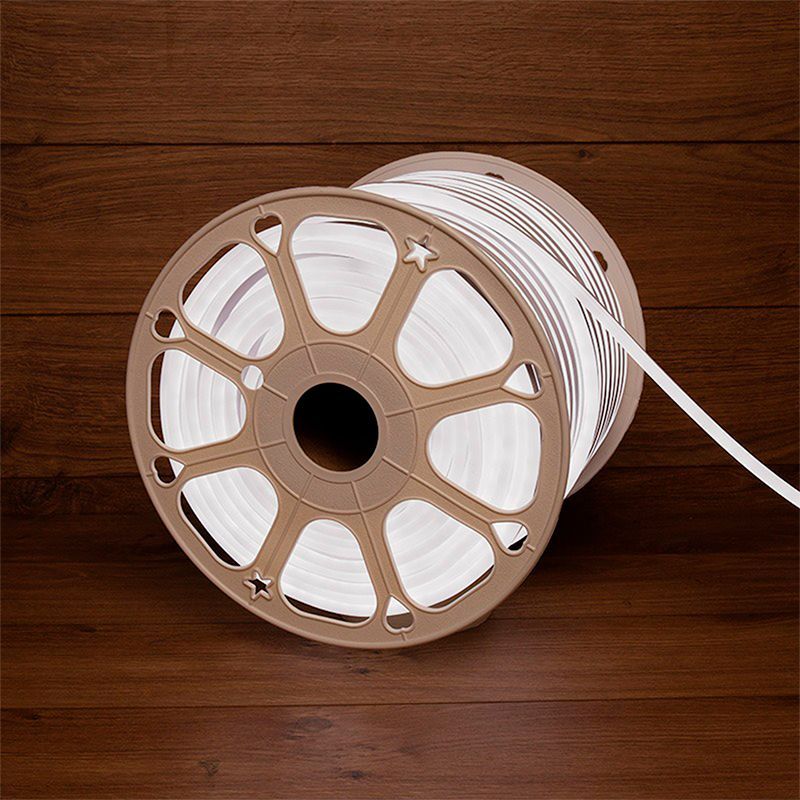 Гибкий неон LED SMD 8х16 мм, белый, 120 LED/м, бухта 100 м 131-045