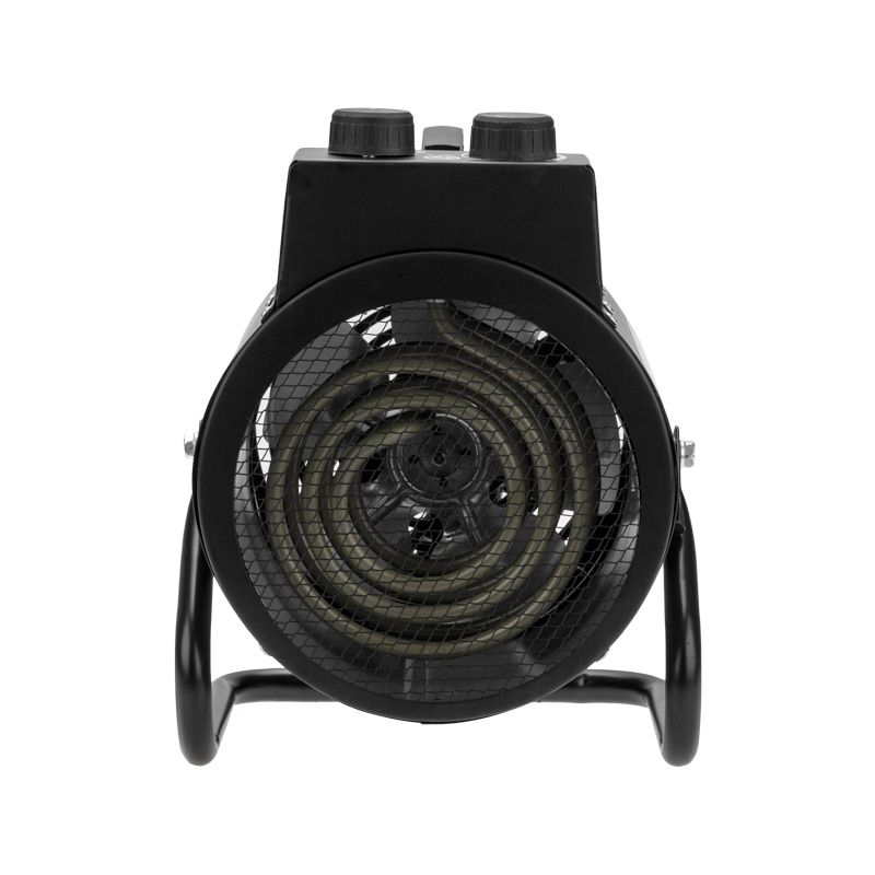 Пушка тепловая электрическая, круглая, регулировка угла наклона, ТЭН, 3кВт REXANT - Фото 3