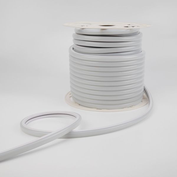 Гибкий неон LED SMD, форма – D, 16х16 мм, белый, 144 LED/м, бухта 50 м - Фото 6
