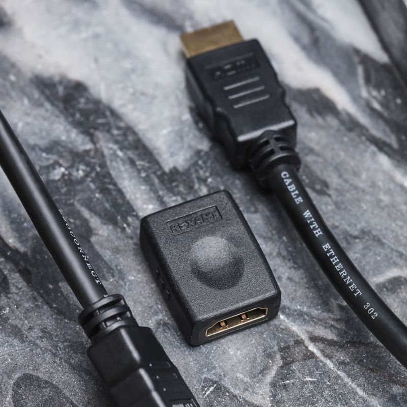 Переходник гнездо HDMI - гнездо HDMI REXANT - Фото 3