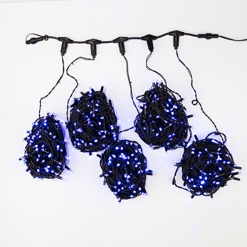 Гирлянда LED ClipLight 24V, 5 нитей по 20 метров, цвет диодов Синий - Фото 2