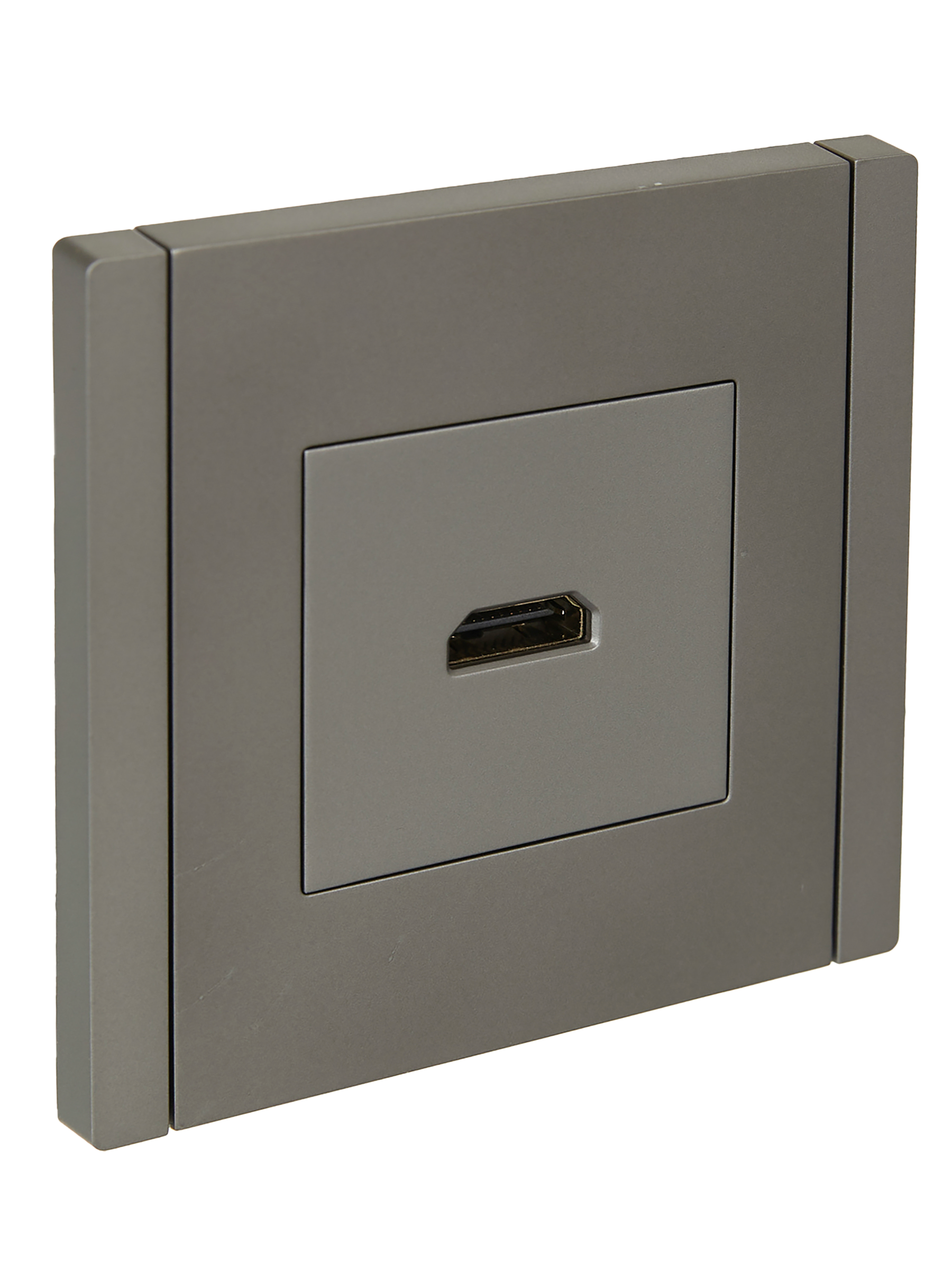 FORTE&PIANO Розетка HDMI FP540 сталь IEK FP-H10-K46