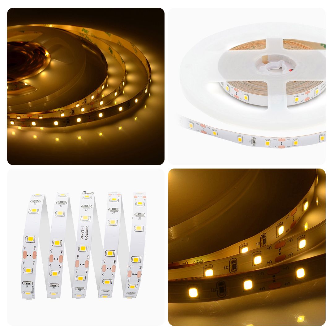 Лента светодиодная СТ smd3528 60д/м 12В 3000К IP20 5м Apeyron - Фото 8
