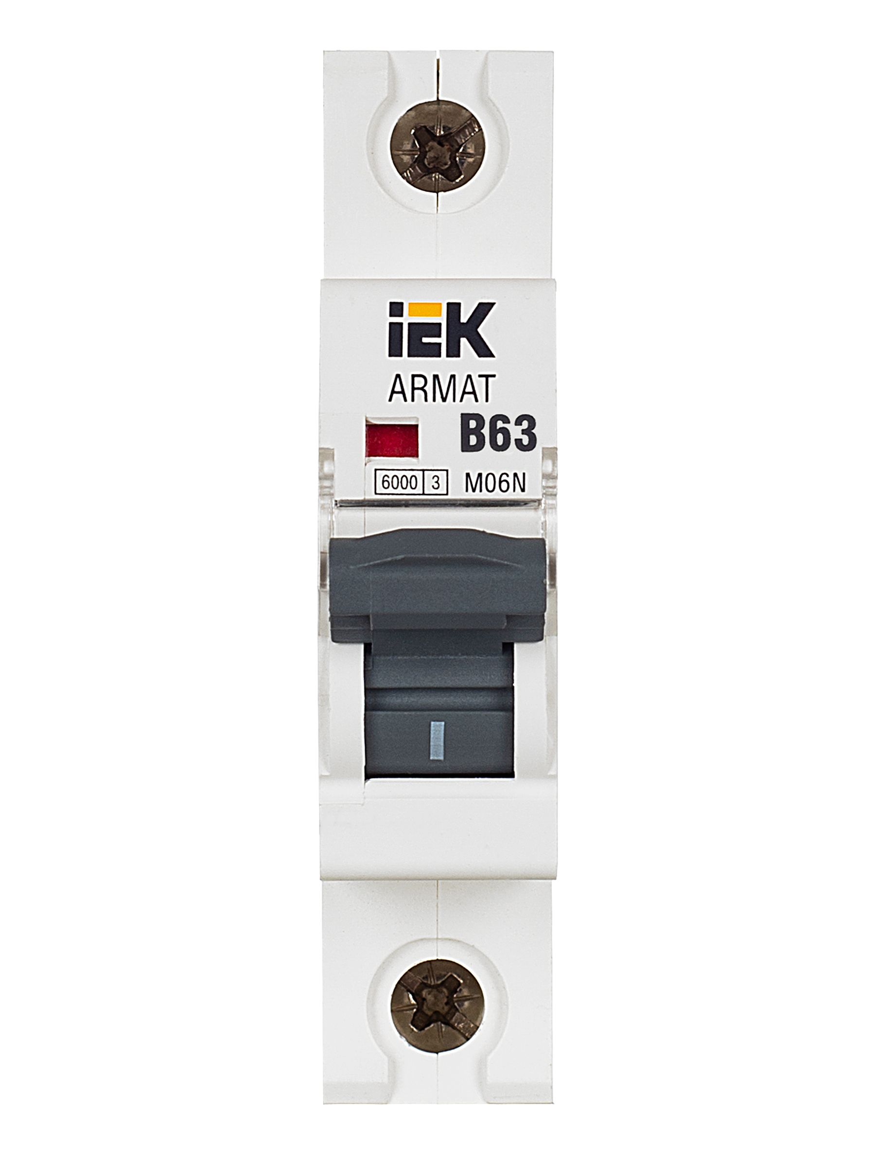 ARMAT Автоматический выключатель M06N 1P B 63А IEK - Фото 5