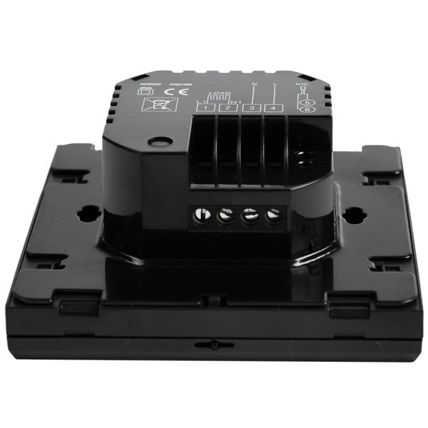 Терморегулятор сенсорный R200B с автоматическим программированием, черный REXANT - Фото 5