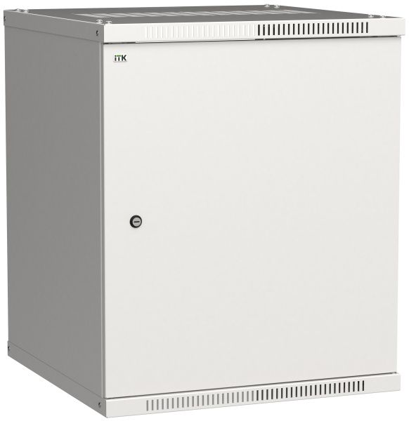 ITK Шкаф LINEA WE 15U 600х650мм дверь металл серый