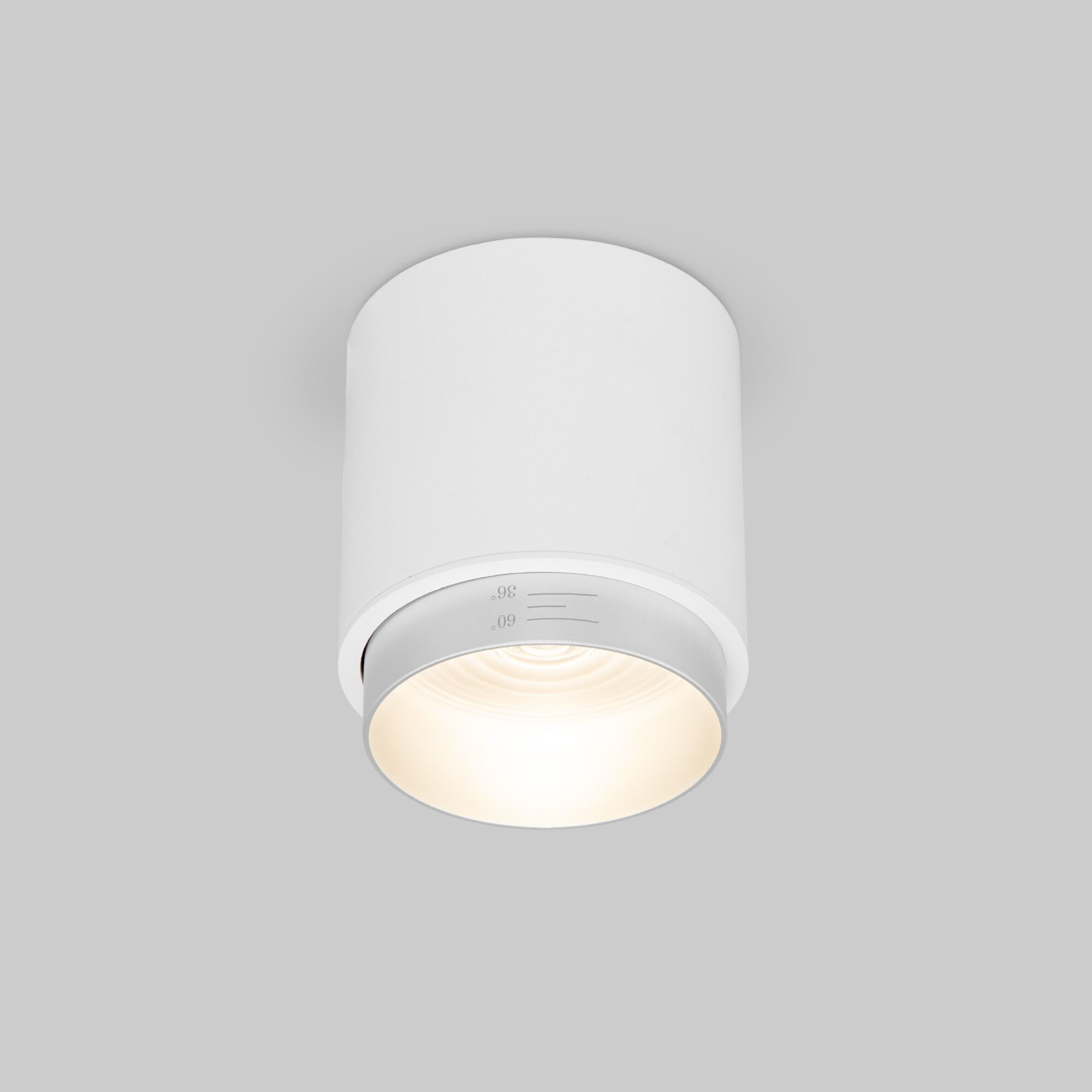 Накладной светодиодный светильник Cors 25032/LED 10W 4200K белый/серебро Elektrostandard (УЦЕНКА) a062387уц