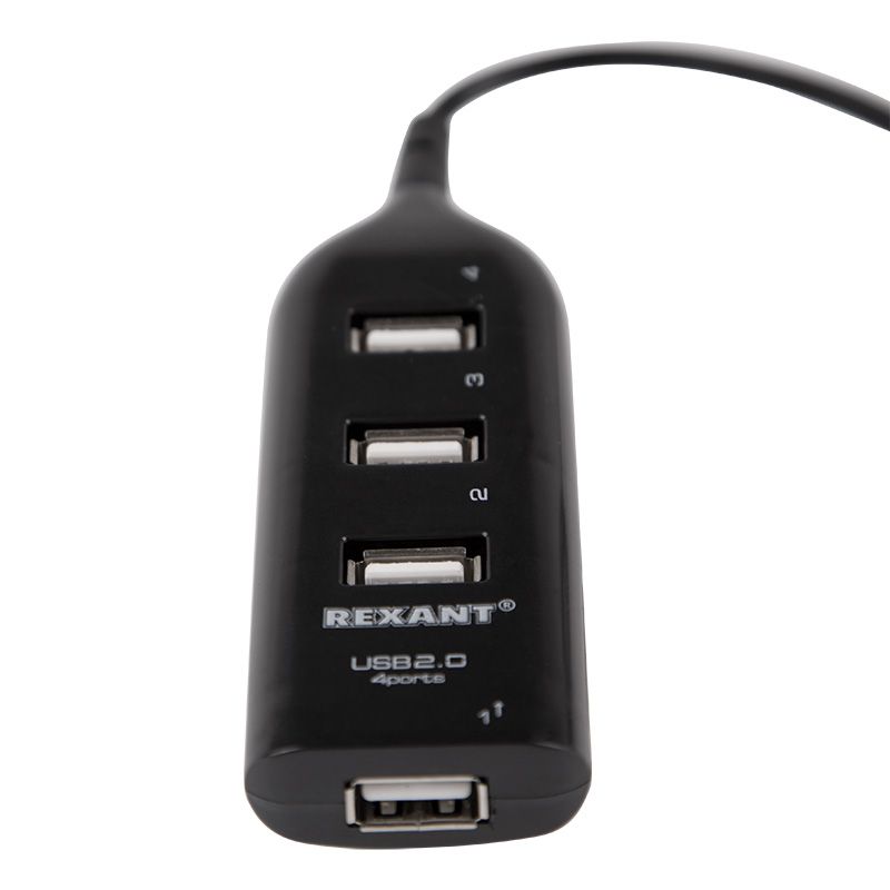 Разветвитель USB 2.0 на 4 порта REXANT - Фото 4