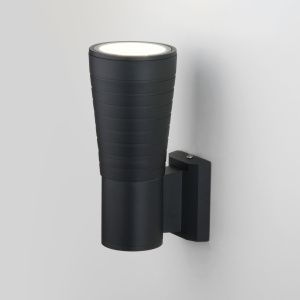 Настенный  уличный  светодиодный светильник TUBE UNO черный 1503 TECHNO Elektrostandard