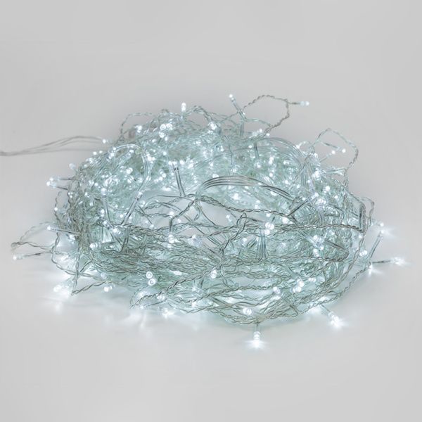 Гирлянда Твинкл-Лайт 15 м, прозрачный ПВХ, 120 LED, белое свечение NEON-NIGHT - Фото 4