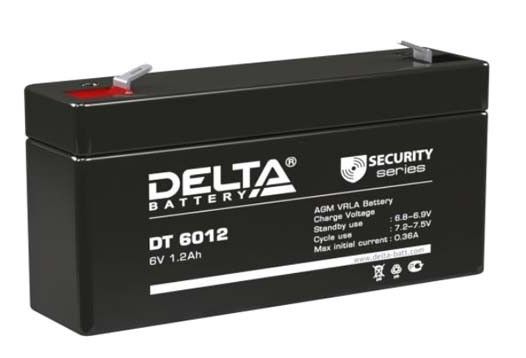 Аккумуляторная батарея Delta DT 6012 6-1.3 