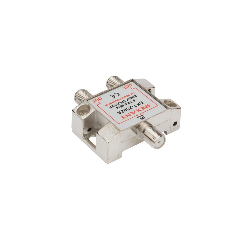 Делитель спутниковый F-типа на 2 TV, 5-2500 МГц REXANT 06-0050-B