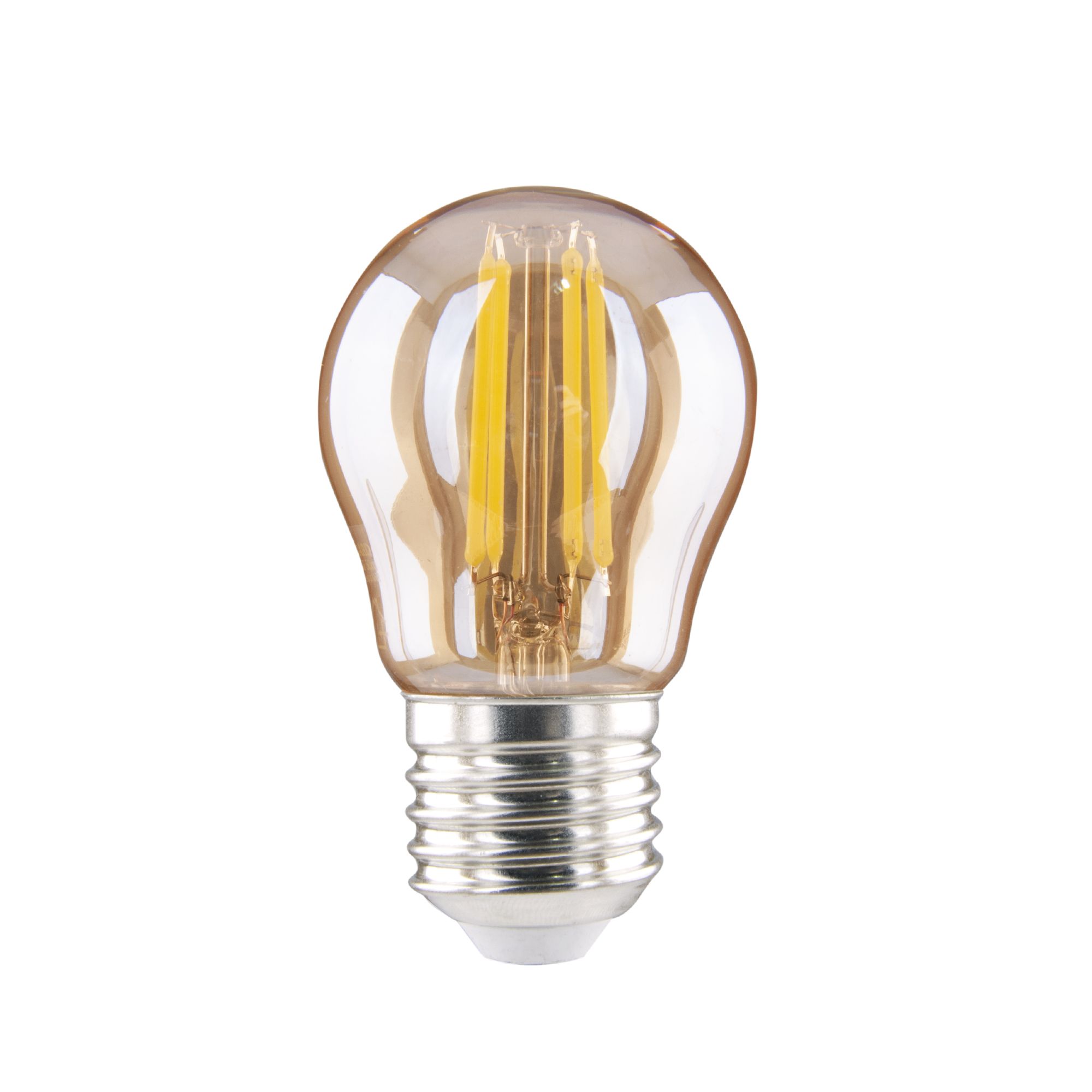 Лампа светодиодная филаментная Mini Classic 6W 6500K E27 (G45 тонированный) BLE2758 Elektrostandard - Фото 2