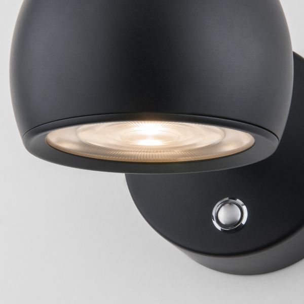 Настенный  светодиодный светильник Oriol LED MRL LED 1018 черный Elektrostandard - Фото 3