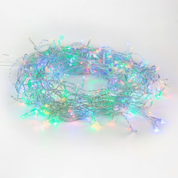 Гирлянда Твинкл Лайт 4 м, прозрачный ПВХ, 25 LED, цвет Мультиколор - Фото 5