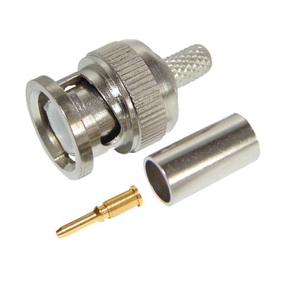 Разъем BNC штекер RG-59 обжим REXANT 05-3002