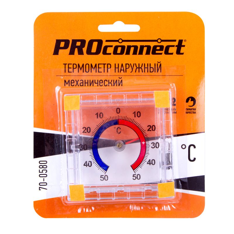 Термометр наружный механический ТББ PROconnect - Фото 2