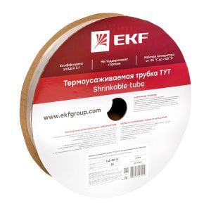 ТУТ 20/10 прозрачная рулон EKF tut-20-tr