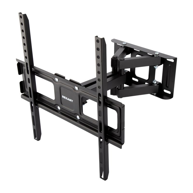 Кронштейн для телевизора 32"-55", наклонно-поворотный, двойное колено, серия HOME REXANT 38-0334