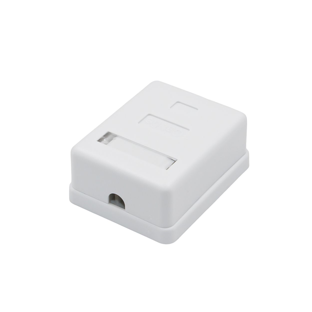 Рoзетка компьютерная внешняя 1-порт, UTP RJ-45 (8P8C), CAT 5e - Фото 2