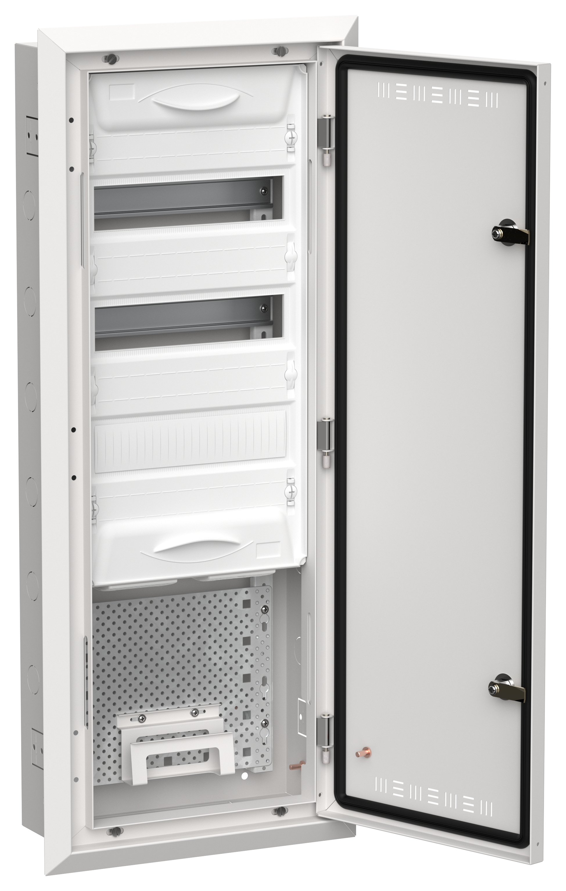 TITAN 5 Корпус комбинированный ЩРв-36 (1х60) 880х365х130мм IP30 белый IEK