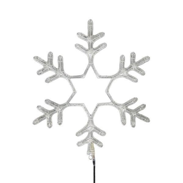 Фигура Снежинка LED Светодиодная, без контр. размер 55x55см, СИНЯЯ NEON-NIGHT - Фото 3