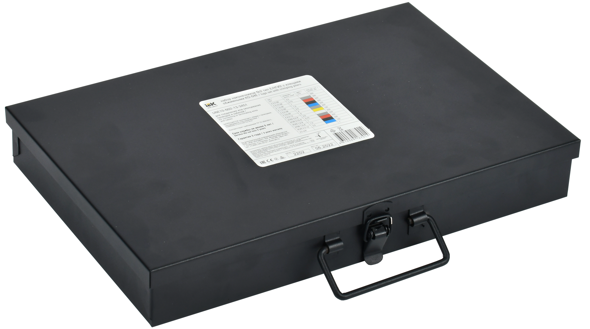 Набор наконечников №2 тип НШВИ/НШВИ(2) с клещ. обж. КО-04 IEK - Фото 2