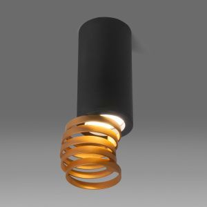 Светильник светодиодный акцентный DLN102 GU10 Elektrostandard Черный/Золото a047747