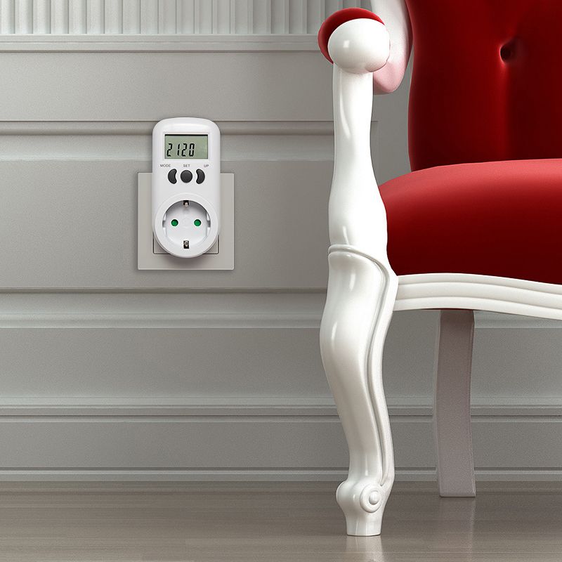 Ваттметр PC-7 вертикальный 1-тарифный 16А PROconnect - Фото 2