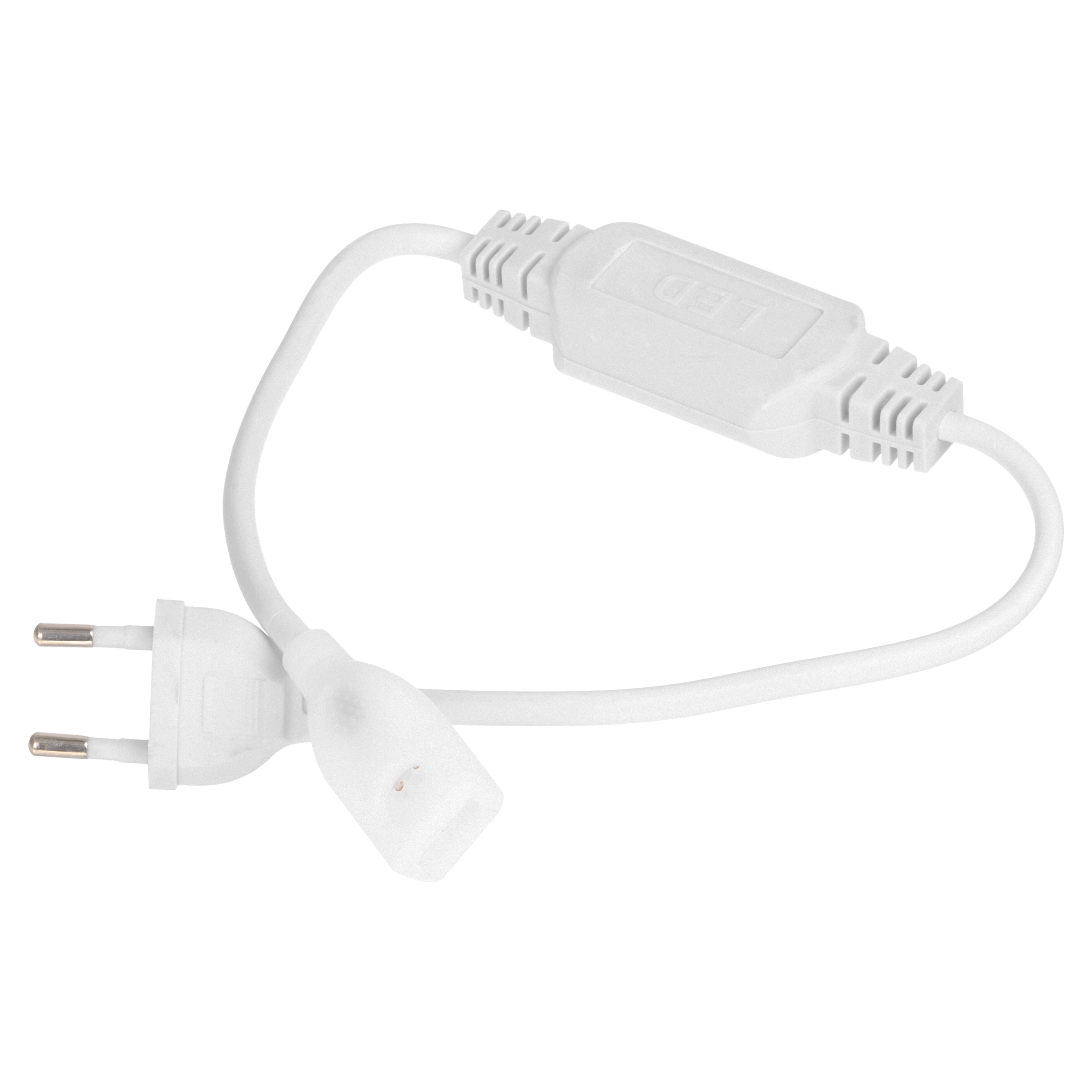 Сетевой кабель с вилкой WOLTA WPC-PCS-SMD-220V для светодиодной ленты SMD 220В
