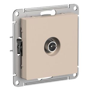 Розетка оконечная TV AtlasDesign 1дБ механизм песочн. SE ATN001291 ATN001291