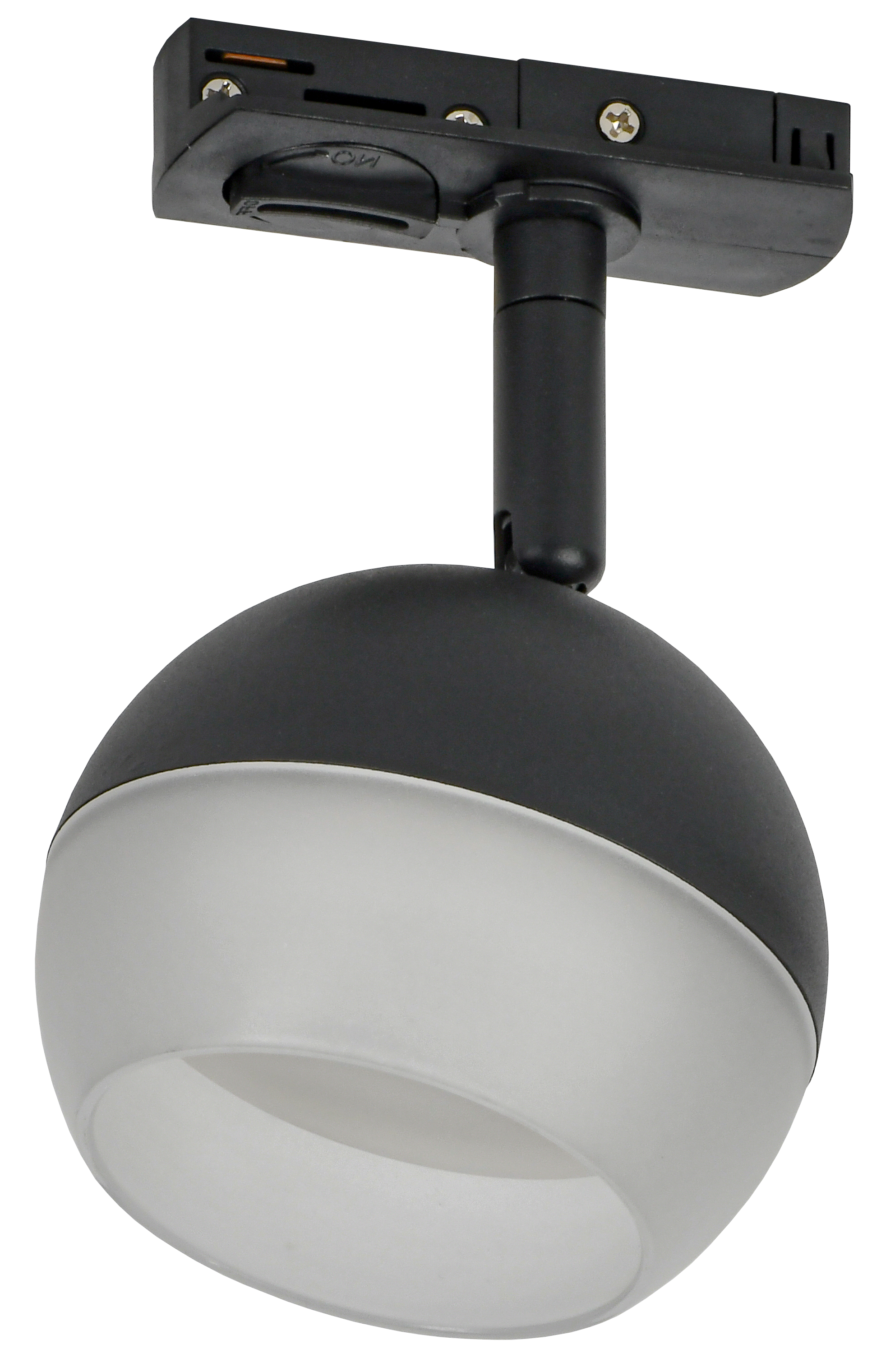 LIGHTING Светильник 4118 декоративный трековый поворотный под лампу GX53 черный IEK