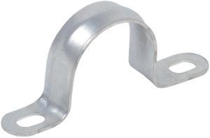 Скоба металлическая двухлапковая d=38-40мм IEK CMAT11-38-100