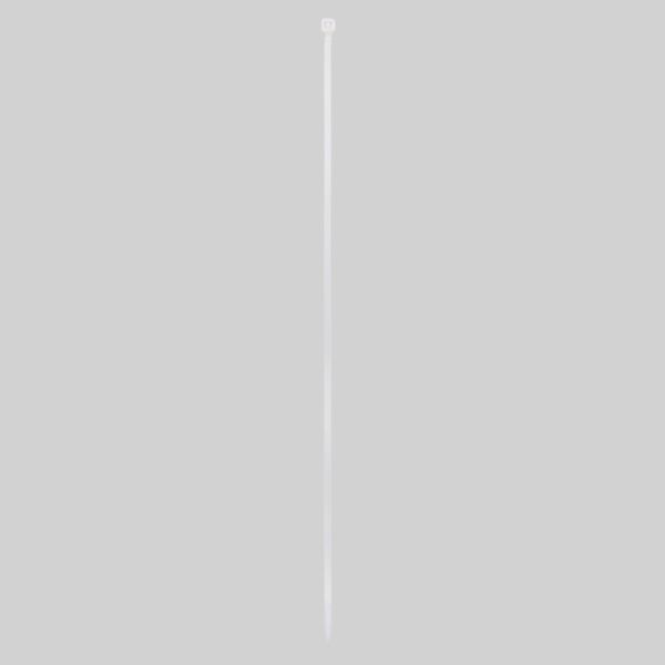 Стяжка кабельная нейлоновая 300x3,6мм, белая (100 шт/уп) REXANT - Фото 7